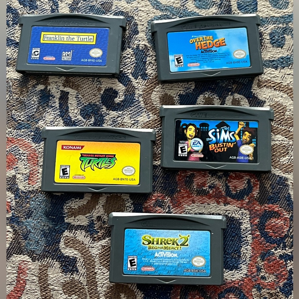 Nintendo gameboy games